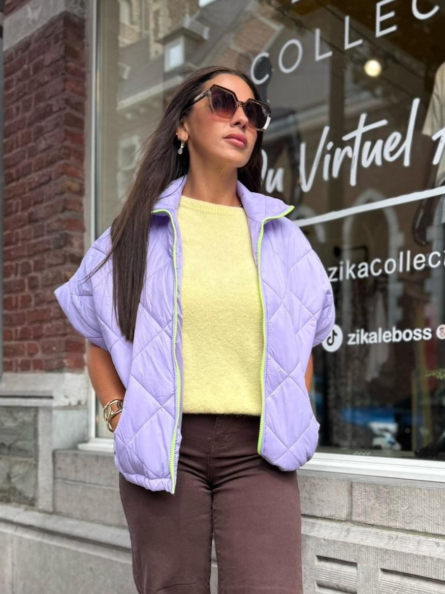 Veste Sans Manches Sporty Chic