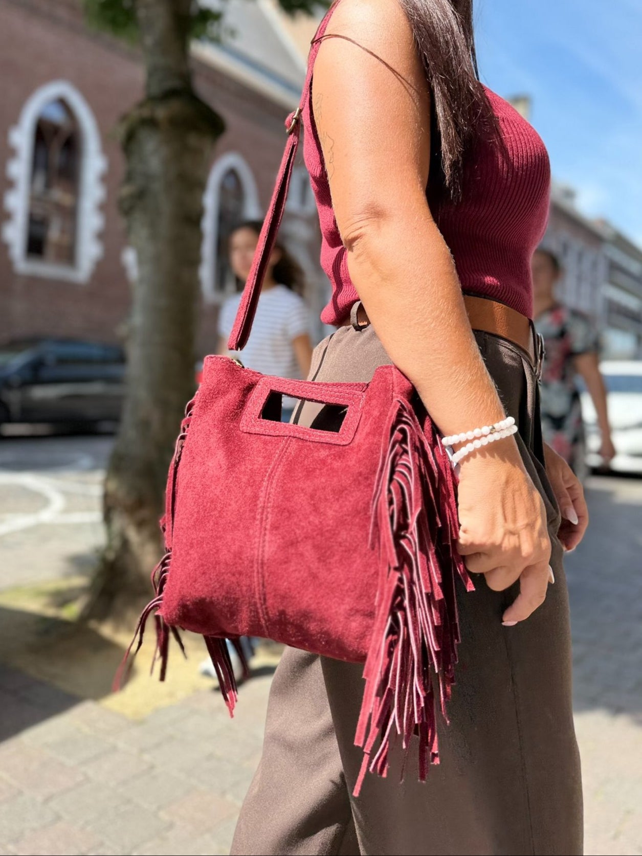 Sac à Main Chic et Polyvalent en Suède