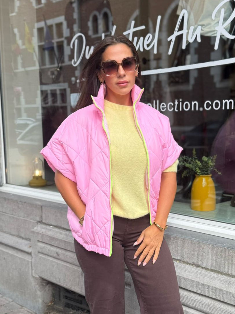 Veste Sans Manches Sporty Chic