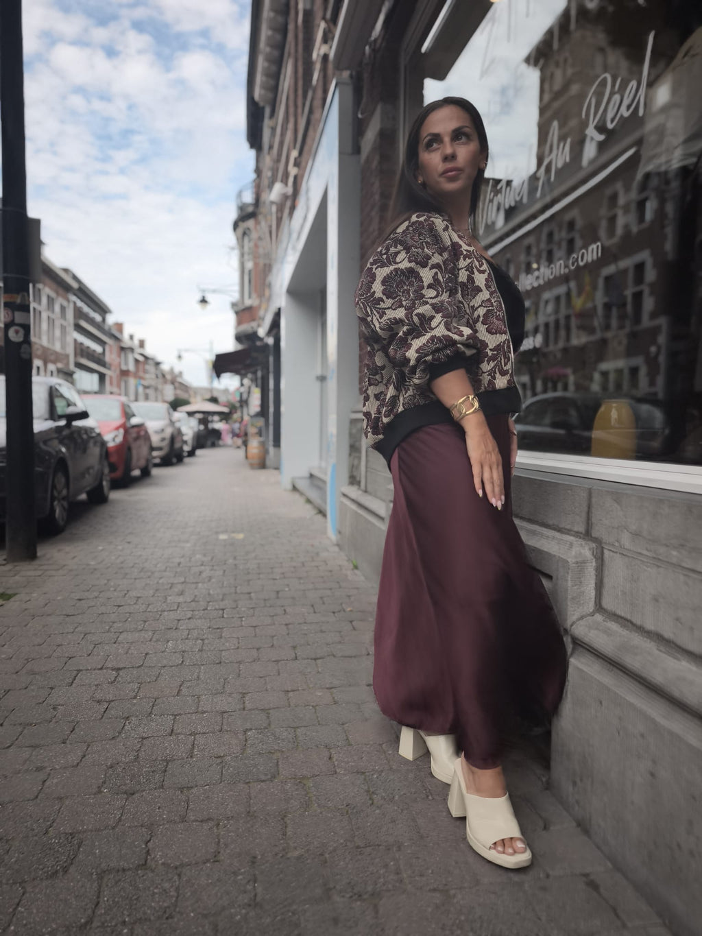 Veste Bomber Élégante avec Zip