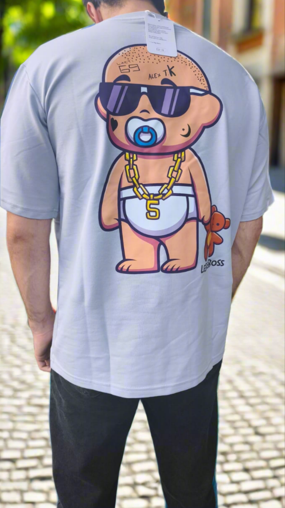 T-shirt bébé miskine