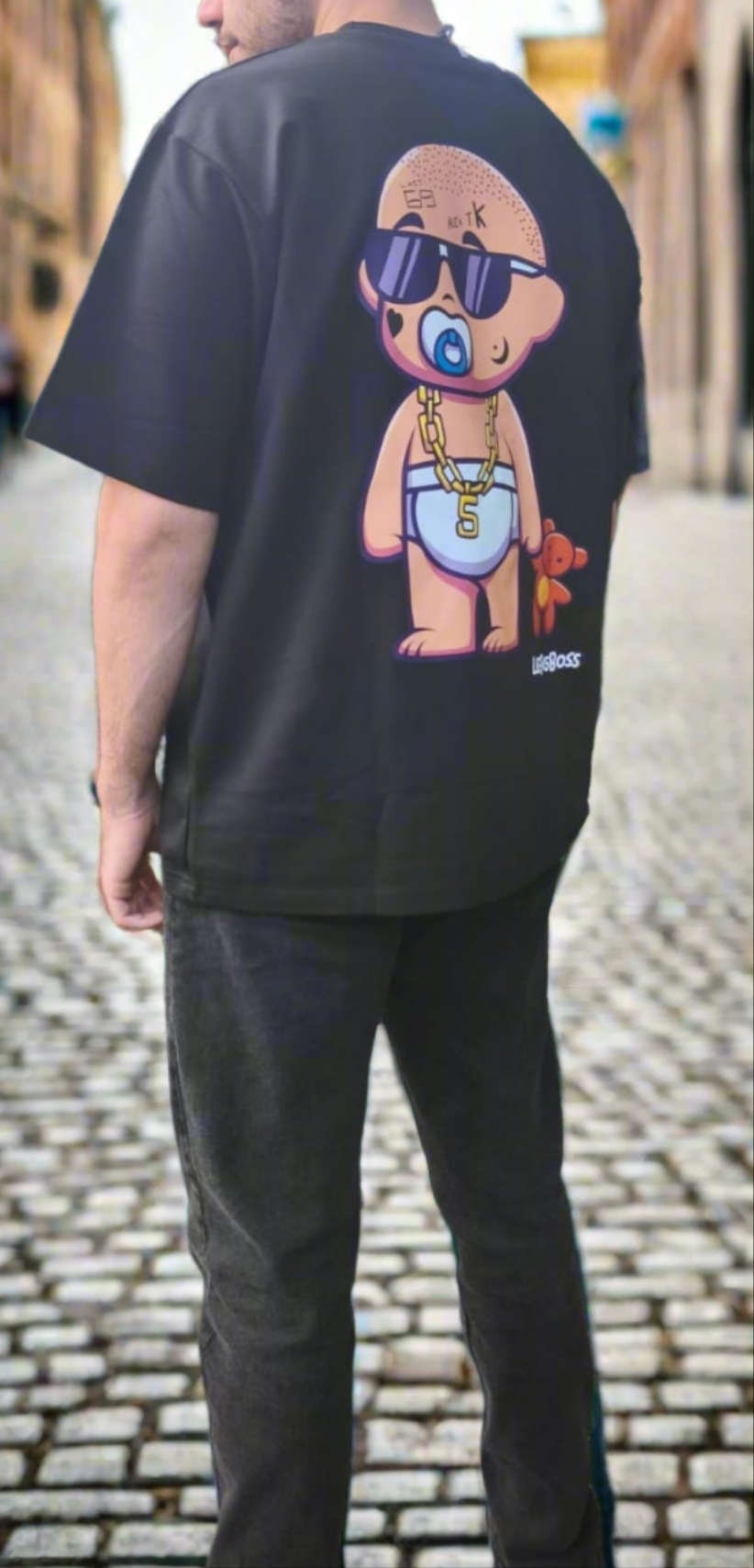 T-shirt 'bébé Miskine' univers lebigboss