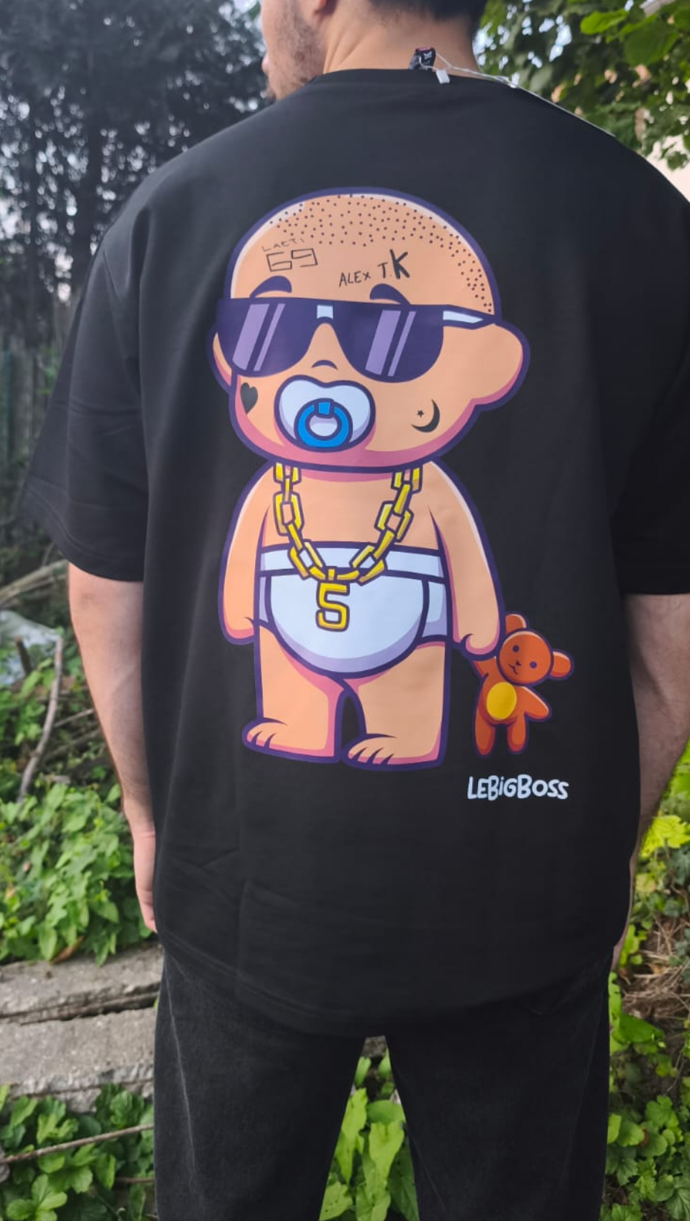 T-shirt 'bébé Miskine' univers lebigboss
