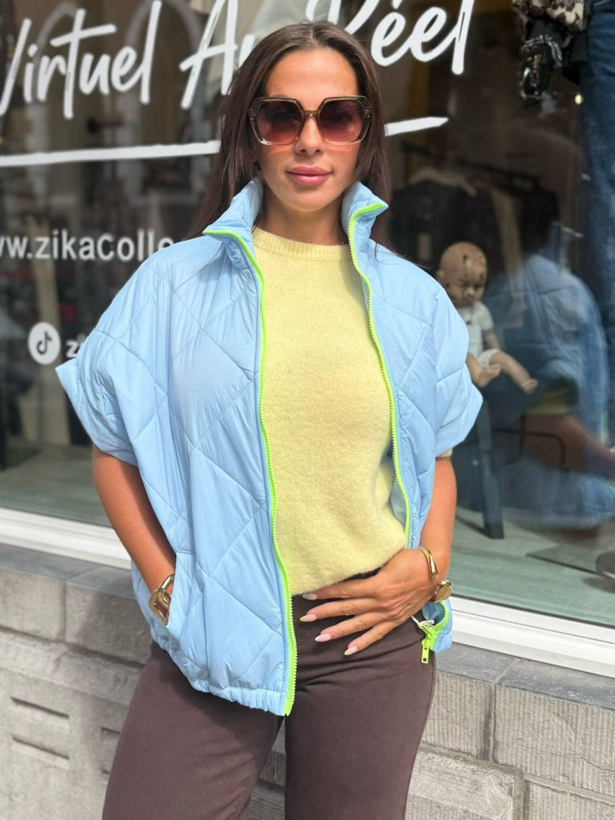 Veste Sans Manches Sporty Chic